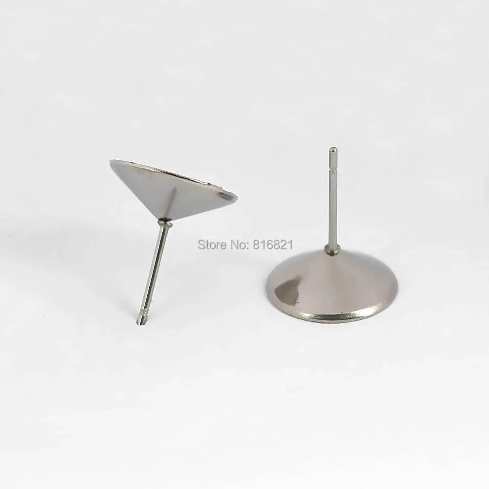 Серьги гвоздики из нержавеющей стали|earring findings|stud earring findingsearring posts |