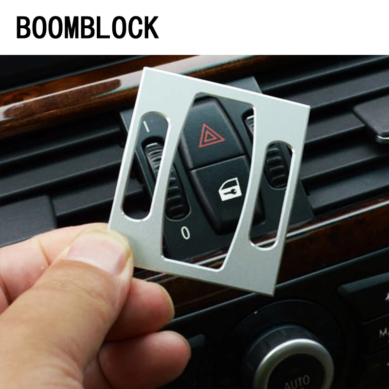 Aluminum Alloy Stickers For BMW 5 Series E60 E61 M Sports Center Console Dashboard Air Vent Outlet Frame Covers Accessories | Автомобили и