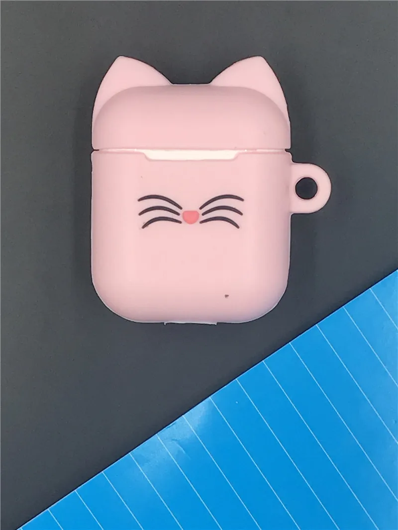 24 Мультяшный беспроводной Bluetooth чехол для наушников для Apple AirPods силиконовый зарядный чехол для наушников Защитный чехол для AirPods - Цвет: 24