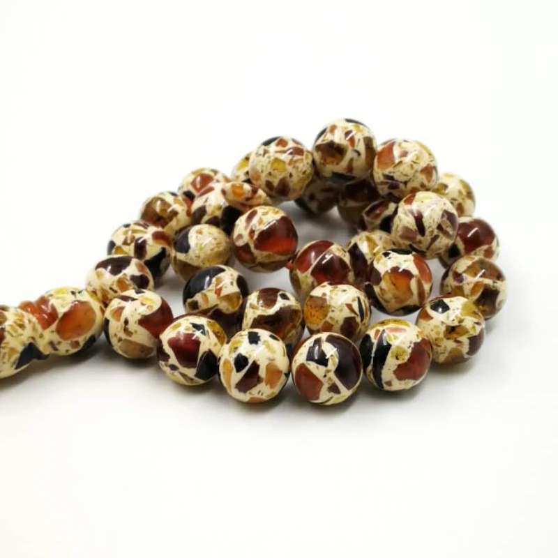 Запах Tasbih Смола четки мусульманская молитва бисер субха хлопок кисточка подарок