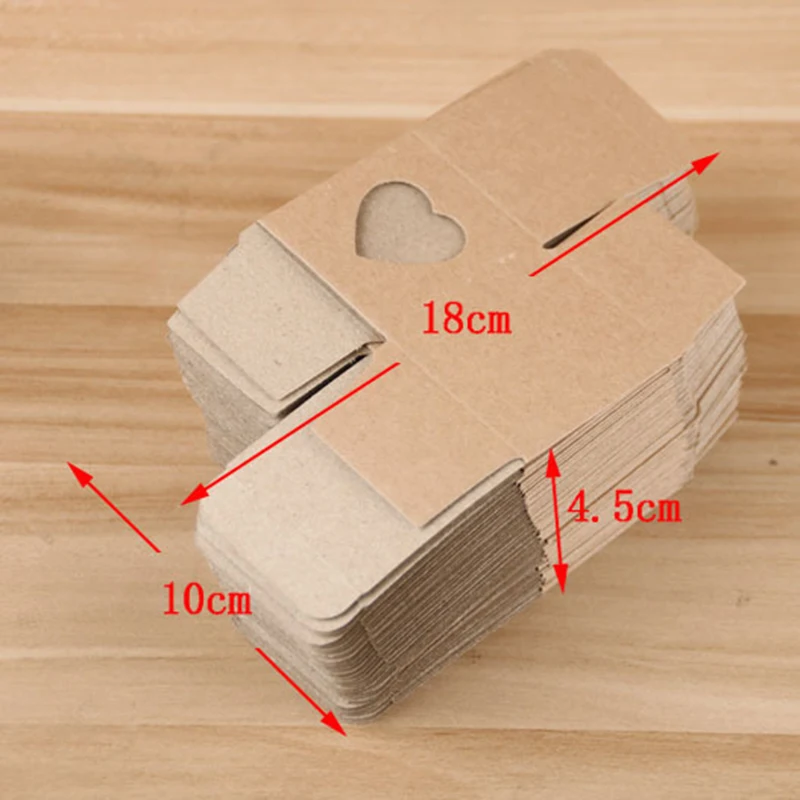 Подарочные коробки для конфет в виде сердца 50 шт.|Подарочные сумки и упаковка| |