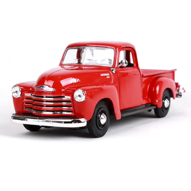 Коллекционная модель автомобиля игрушки Maisto 1/25 масштаб сплава 1950 Chevrolet 3100 пикап модели автомобилей игрушки для детей подарок на день рождения