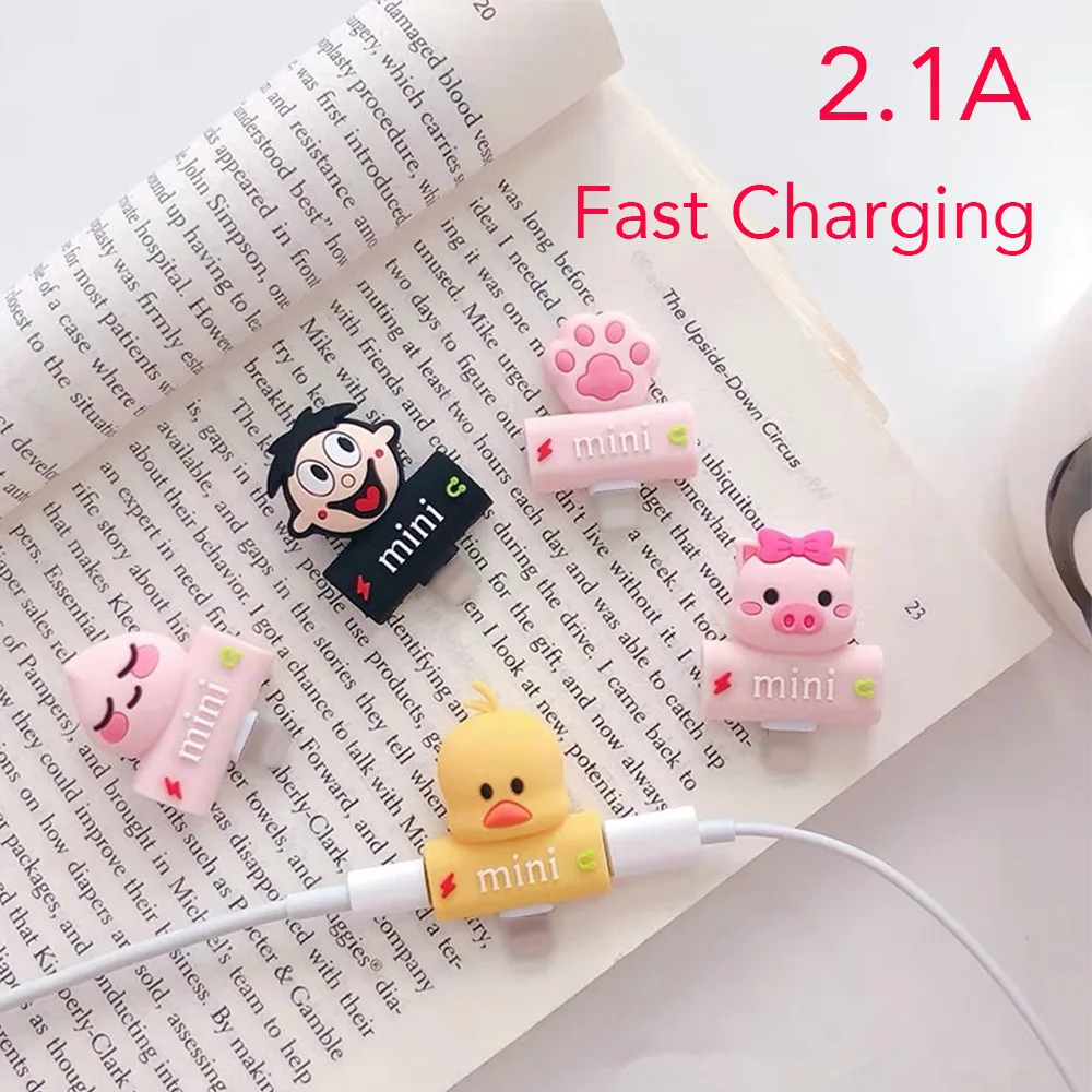 Мультяшный адаптер для iphone 7, 8 plus, X, 10, для освещения, для двойных разъемов, аудио адаптер для зарядки, 2 в 1, адаптер для наушников