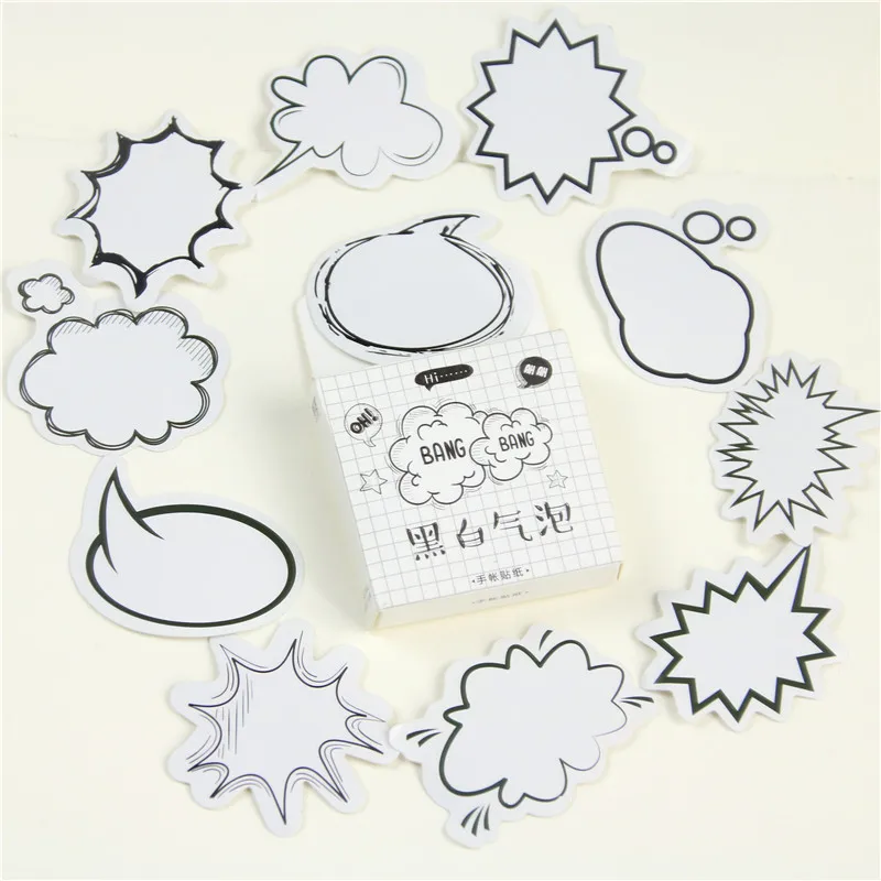 45 шт./кор. креативные бумажные этикетки и наклейки для альбомов скрапбукинга