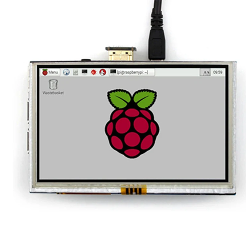 Новый 5 ''дюймовый 800X480 совместимому с HDMI сенсорный Экран дисплея на