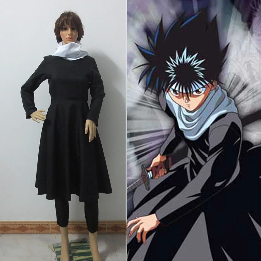 Костюм для косплея YuYu Hakusho Hiei на заказ|cosplay anime costumes|costume doctorcosplay costume men |