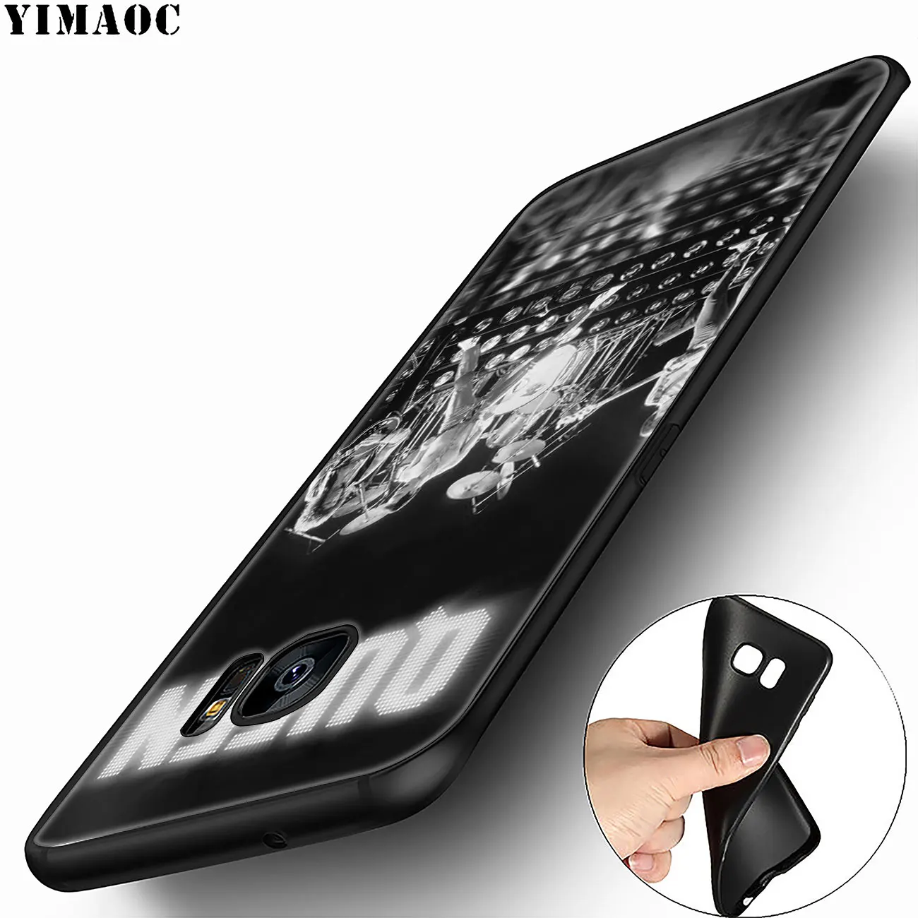 Мягкий силиконовый чехол YIMAOC Queen Rock Group для Samsung Galaxy A6 A9 A8 A7 2018 A3 A5 2016 2017 Note 9 8 10 Plus