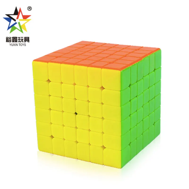 2016 Новый Бренд Чжишен (Yuxin) Красный Kylin (Кирин/Единорог) 6x6x6 Куб скорость & Magic Cube
