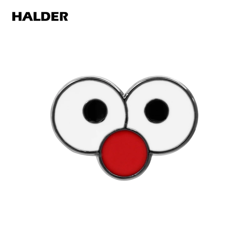 BR0024 halder Улица Сезам Элмо птица Печенья Монстр Оскар Grouch броши-Значки для лацкана одежда значок для рюкзака украшения из джинсы