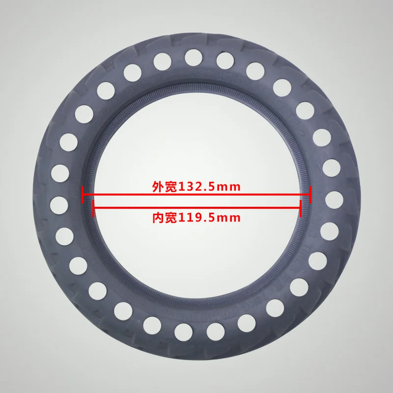 1 solid tyre 8 дюймов скутер твердое отверстие шины 200*50 непневматические шины амортизатор пористые демпфирующие шины для " электрический скутер скейтборд - Цвет: 1 solid tyre