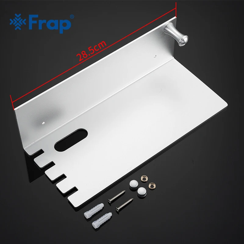 Настенные полки для ванной Frap полка хранения зубной щетки алюминиевые сотовые