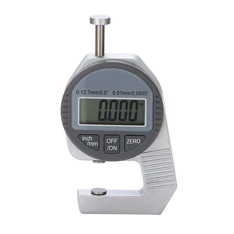 

Digital Thickness Gauge 0-12.7mm/0.01 mm/inch Feeler Gauges Meter Micrometer Measuring Tool