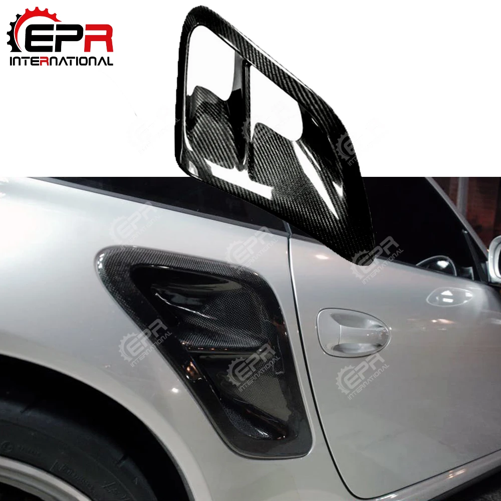 Для Porsche 997 Turbo &amp GT2 тюнинг турбины из углеродного волокна боковой холодный