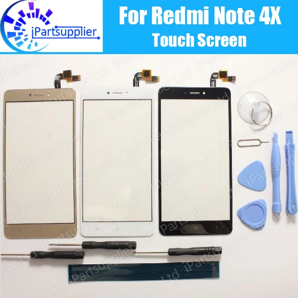 Сенсорный экран для Xiaomi Redmi Note 4X 100% новый дигитайзер сменная стеклянная панель