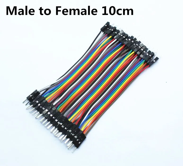 Dupont line 120 шт. 10 см разъем штырь гнездо и перемычка кабель для Arduino|cable wire tie|wire electricwire