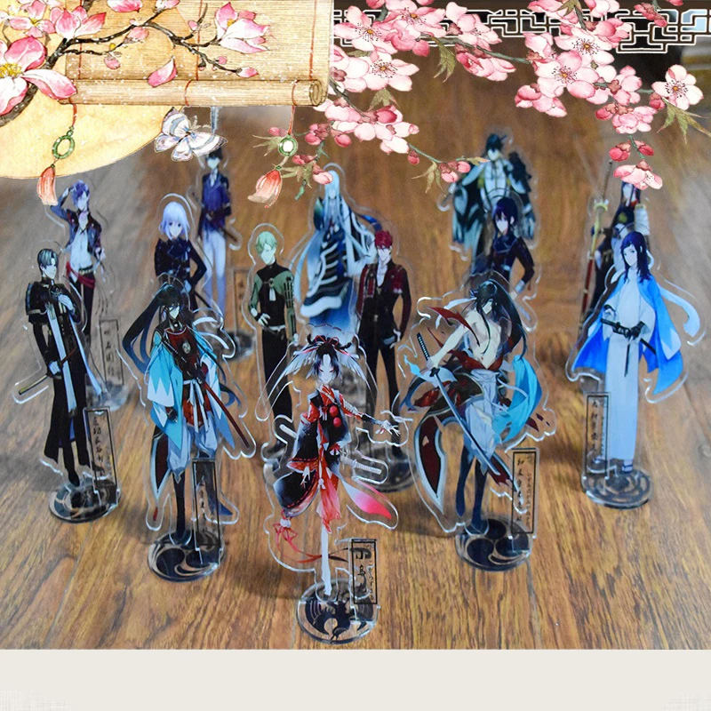 Аниме Touken Ranbu Online yamatonokami yasusada Kashuu Kiyomitsu Hotarumaru Косплей фигурка на акриловой