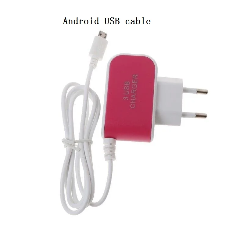 Быстрое зарядное устройство с тройным USB портом 5 В 3 1 А|Электрические вилки| |