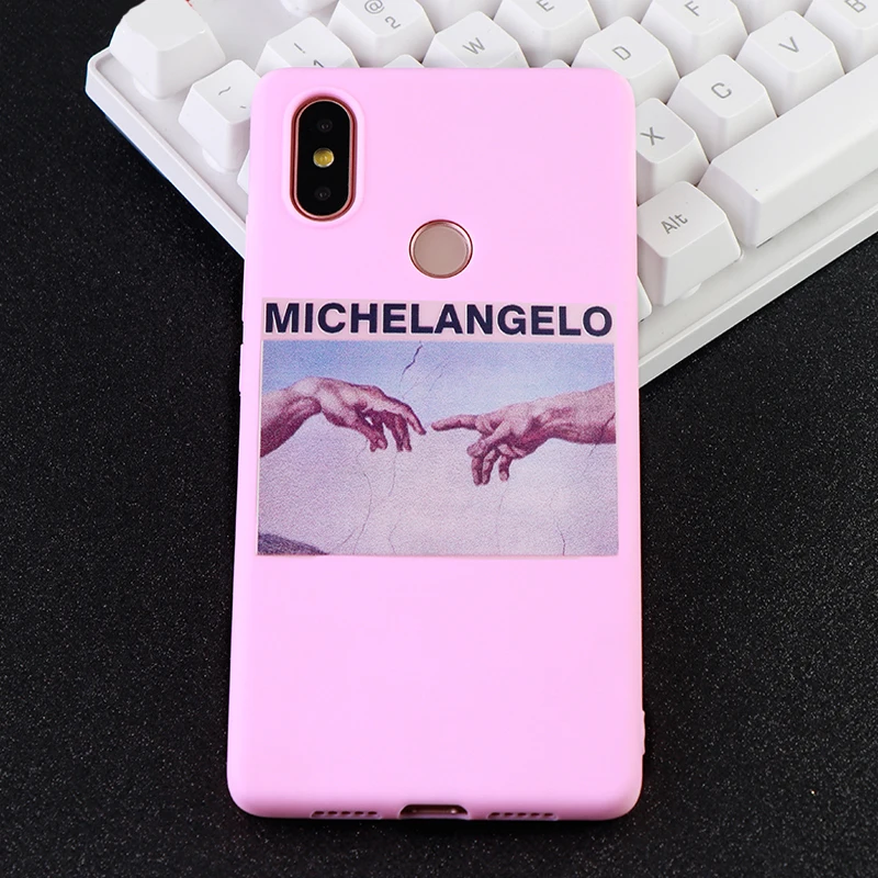 Cell Phone Case for Xiaomi Redmi Note 6 MIX 2 3 S 8 SE Youth Max 4x 5 A Pro Art Matte Cases Soft TPU Silicone Cover Accessories | Мобильные