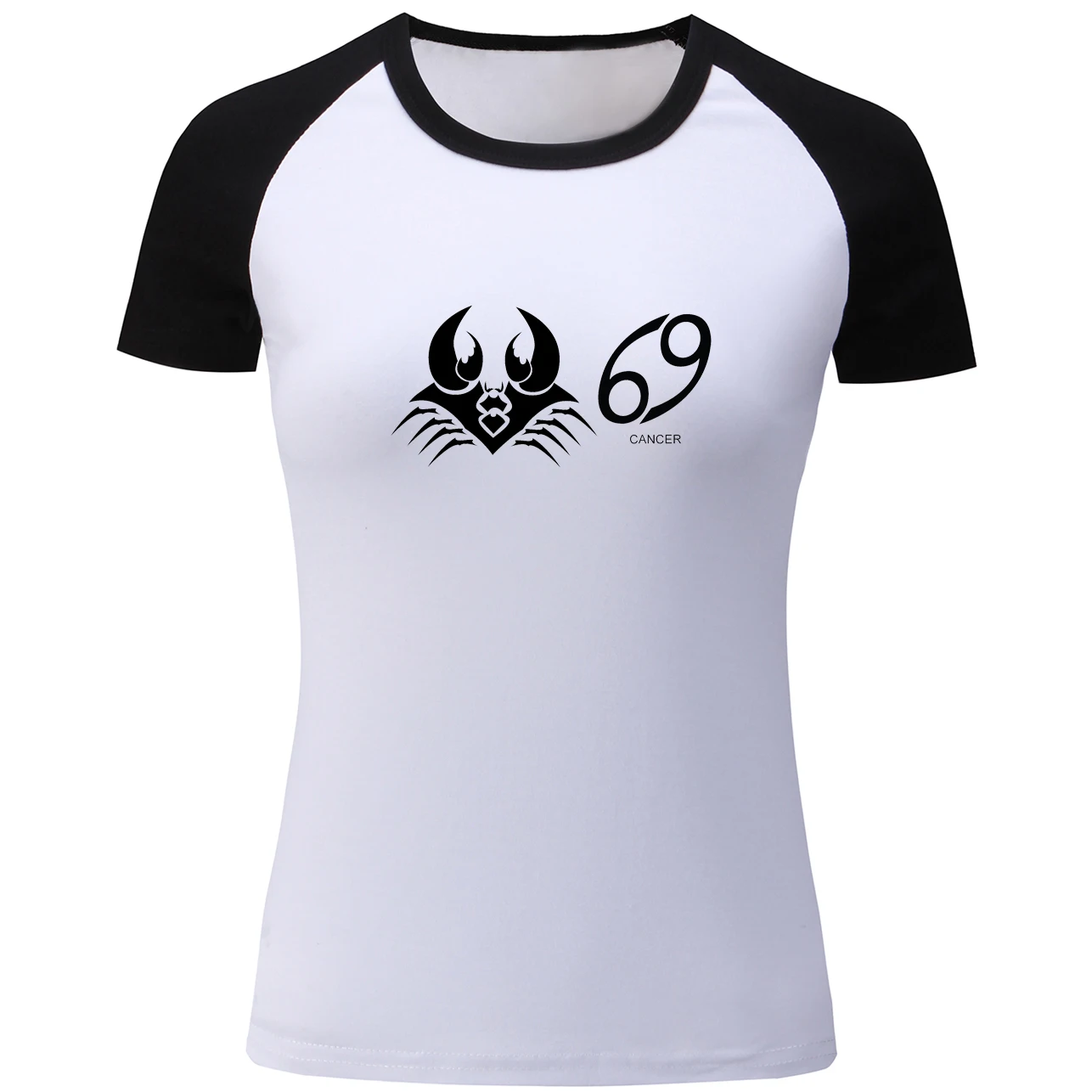Женская футболка для девушек с созвездиями раком стрельцом символом Козерога из