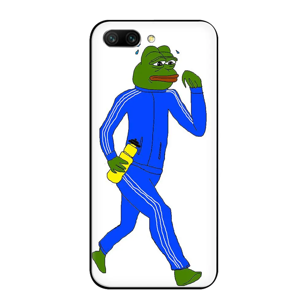 B5 Интернет мем самодовольный лягушка Pepe ТПУ чехол для huawei Honor 10 8 9 Lite 6A 7A Pro 7c 7x 8c 8x Nova 3 3i Y9 Y7 Y6 Y5 Prime - Цвет: B5