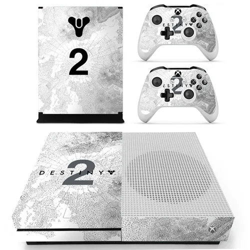 Игра Destiny 2 наклейка на кожу для microsoft Xbox One S консоль и 2 контроллера для Xbox One S Наклейка на кожу - Цвет: YS-xboxoneS-0811