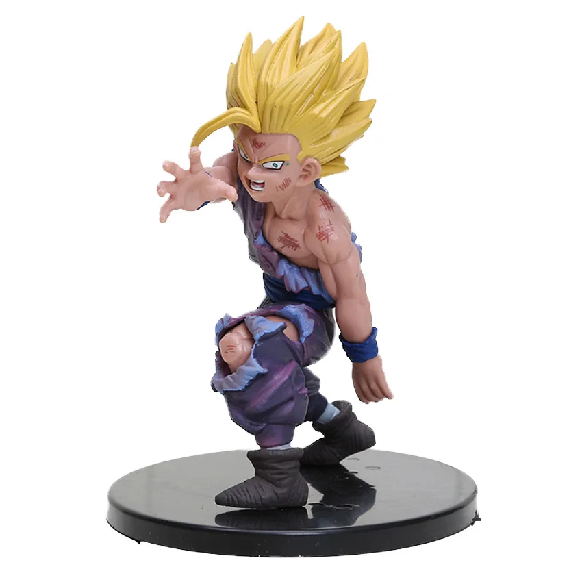 11,5-17 см Супер Saiyan Son Goku Son gohan cell ПВХ фигурка с хрустальными шариками Dragon Ball Z Коллекционная модель куклы