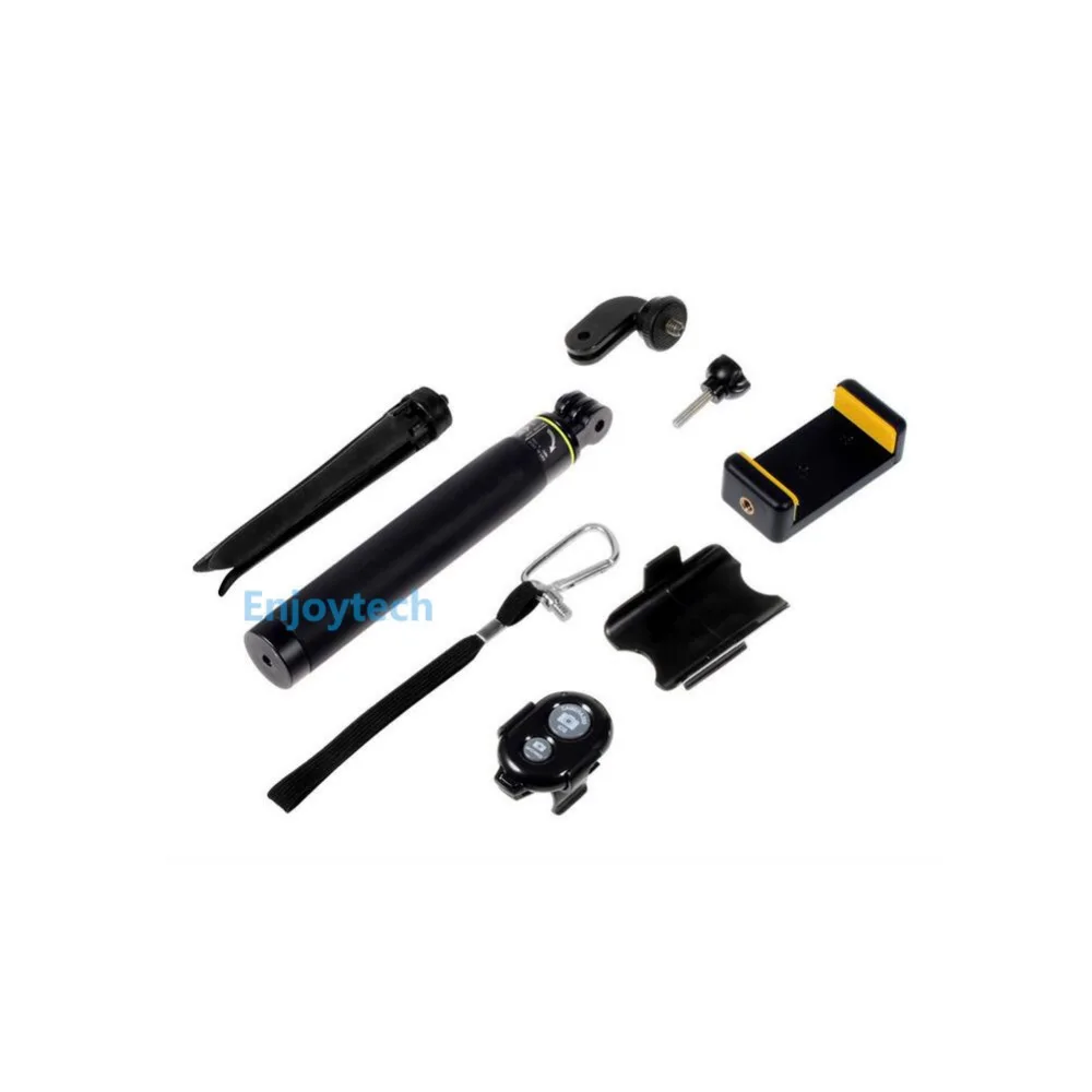 Раздвижная селфи Палка с Bluetooth портативный монопод мини штативом и кронштейном