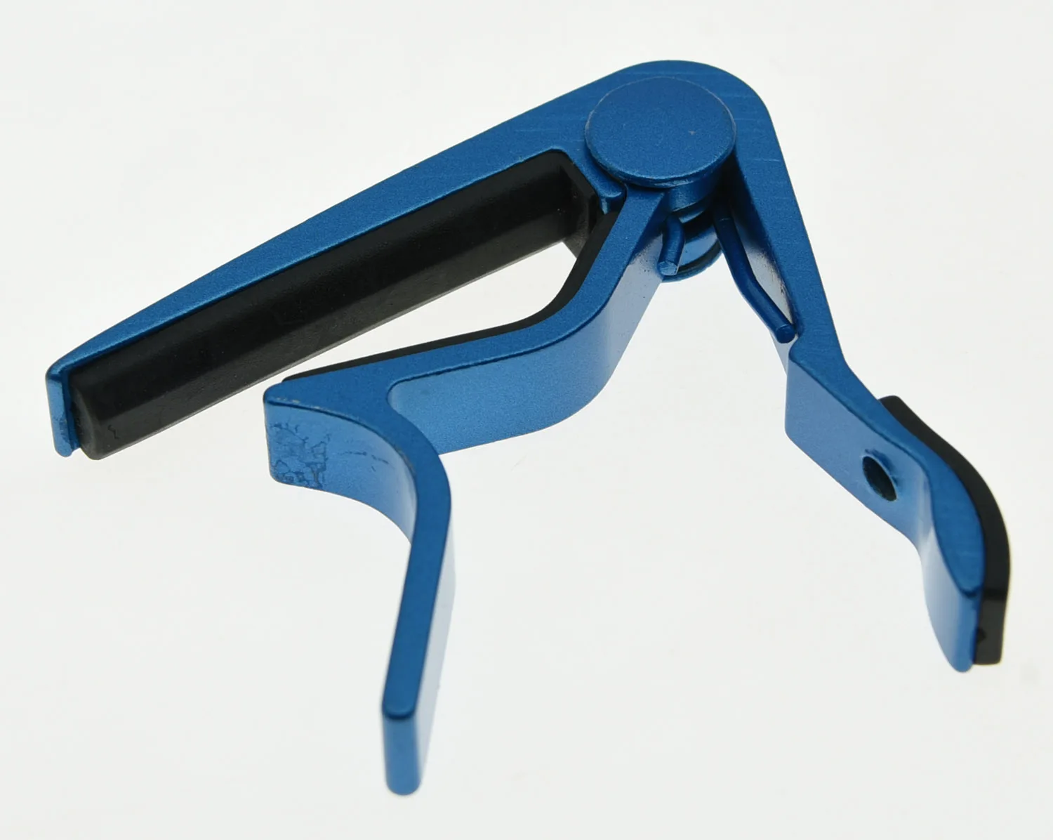 KAISH синяя акустическая электрическая гитара Capo металлический Быстрый триггер