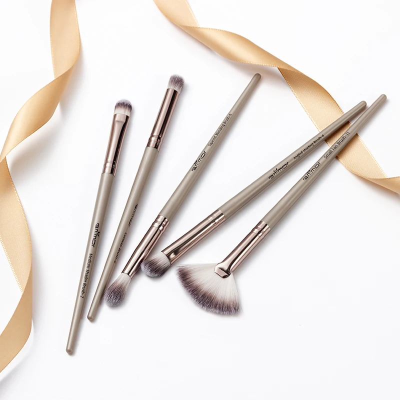 Anmor Pro набор кистей для макияжа 5 шт./лот тени век растушевка подводка глаз кисть