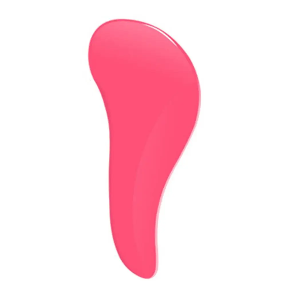 pink 1 шт. Волшебная Антистатическая щетка для волос профессиональная ручка спутывающаяся Расческа для душа электропластина массаж для причесывания и укладки волос инструменты - Цвет: pink