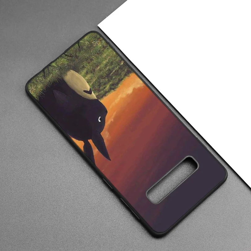 Черный силиконовый чехол Studio Ghibli Totoro для samsung Galaxy M20 S10e S10 S9 M10 S8 Plus 5G S7 S6 Edge