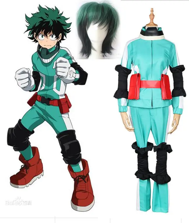 Костюм боку из м/ф Моя геройская Академия костюм для косплея мидория изюку с