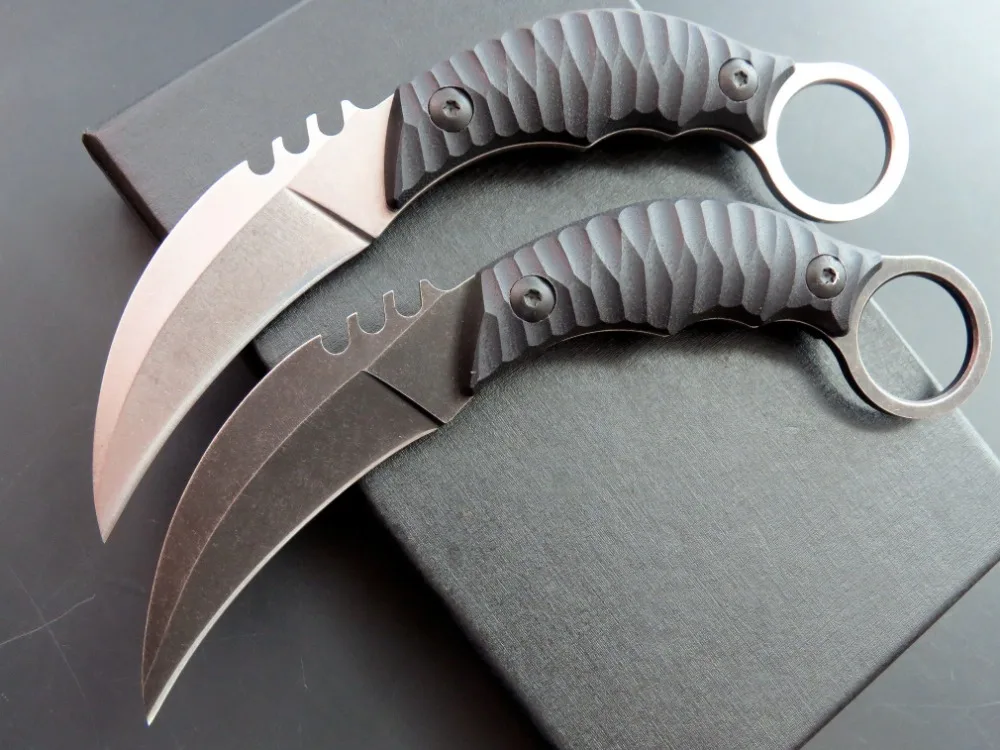Eafengrow C1690 CS GO счетчик удар Тактический Коготь Karambit нож кемпинг охотничий нож для выживания боевой нож мультифунциональные ручные инструменты