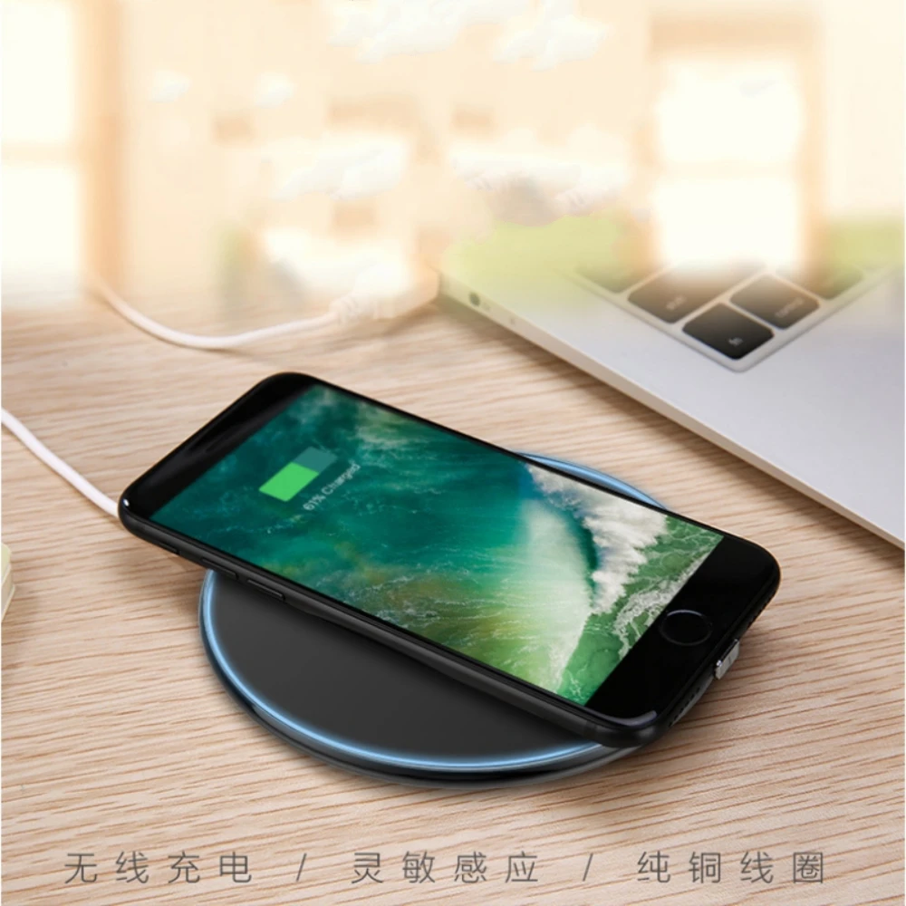 Qi беспроводной зарядный приемник Micro USB Type C универсальное Быстрое беспроводное