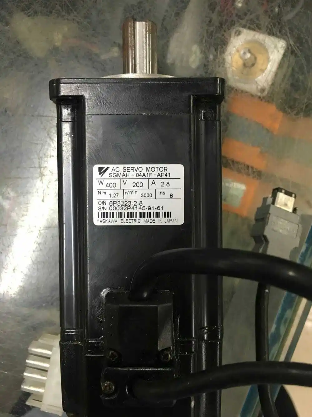 

Servo SGMAH-04A1F-AP41 , used ,90% appearence new , 3 months warranty , in stock