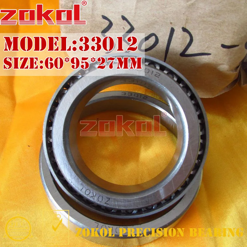 Подшипник ZOKOL 33012 3007112E конический роликовый подшипник 60*95*27 мм| |