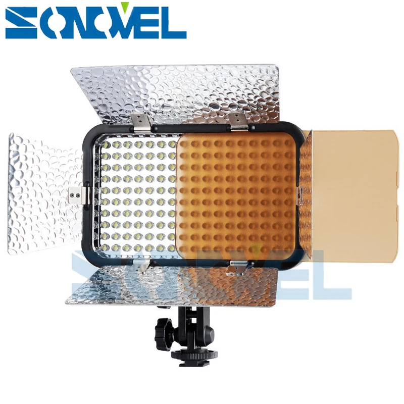 Godox LED170 II Видео светильник 170 Светодиодная лампа освещение со шторкой 5500-6500K
