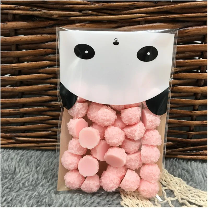 50 шт. самоклепосылка еся пластиковые пакеты для упаковки печенья конфет хлеба 7