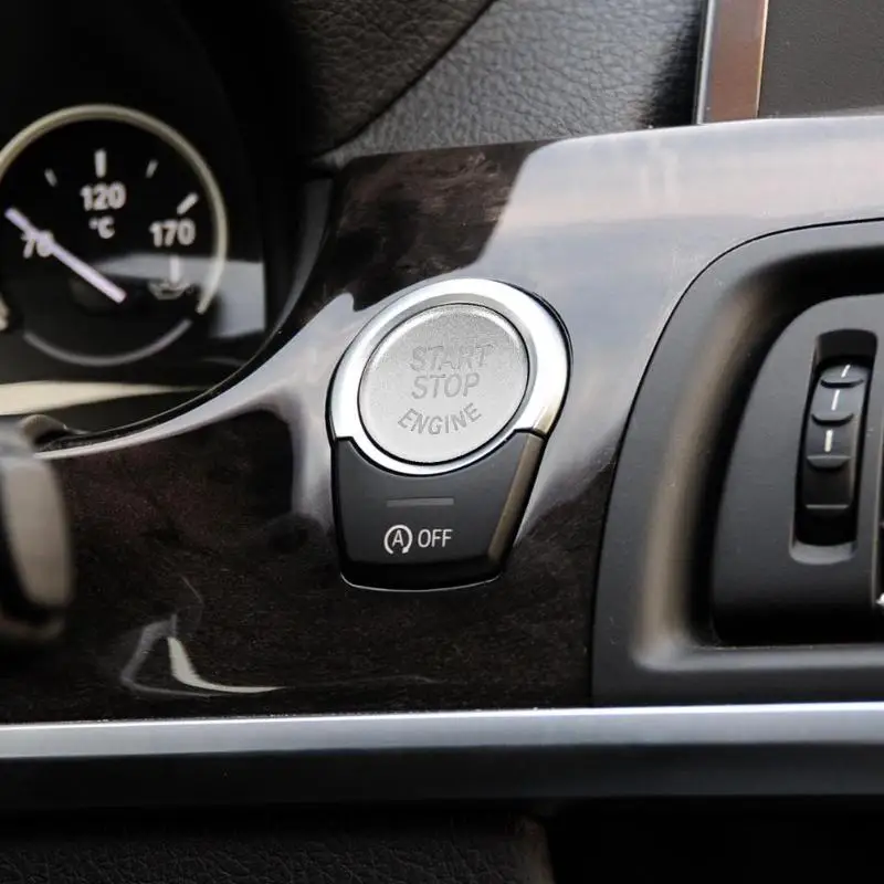 Замена ключа зажигания VODOOL крышка для автомобильного двигателя Onekey Start Stop BMW F/G Code