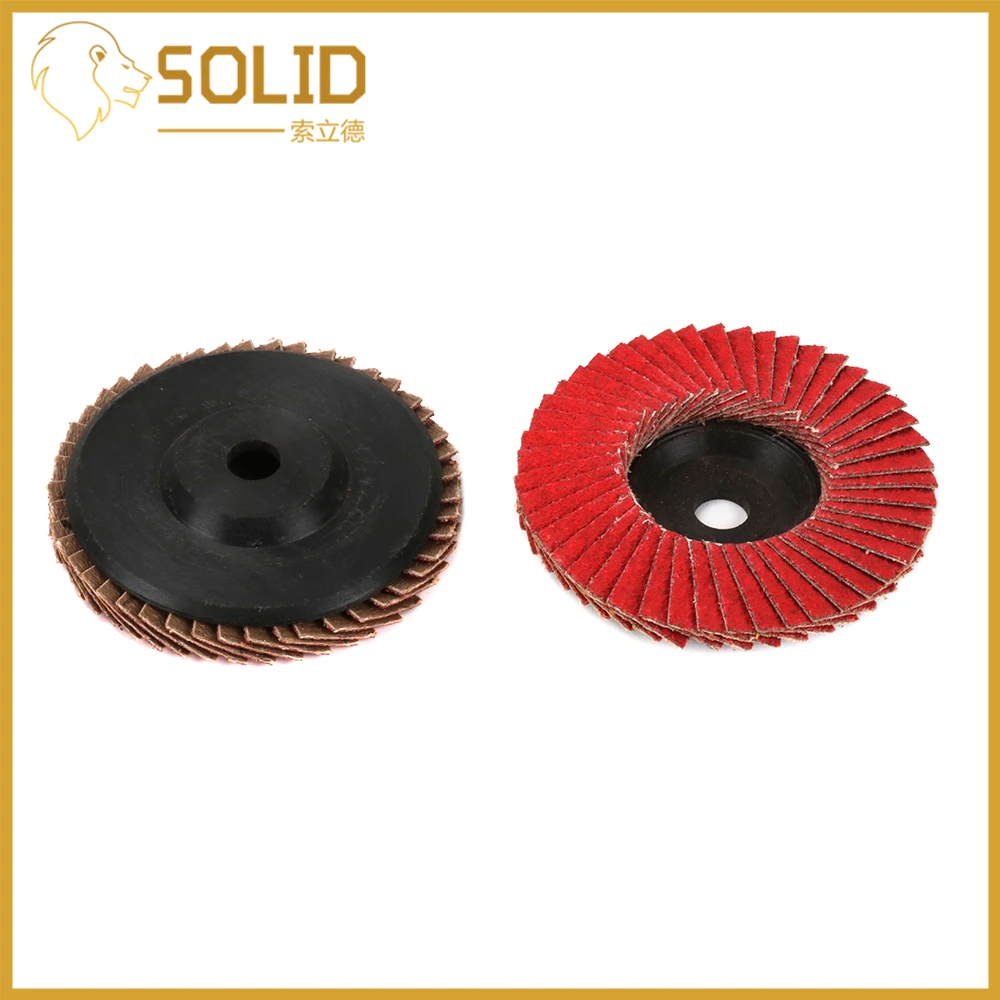 

Sanding Flap Disc Polishing Wheels 80 Grit for Abrasive Tool Angle Grinder Grinding Metal,Wood and Plastic 3 Inch