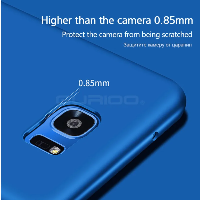 Чехол GURIOO для Samsung Galaxy S8 S7 Edge чехол S9 Plus оригинальный Ультратонкий силиконовый из