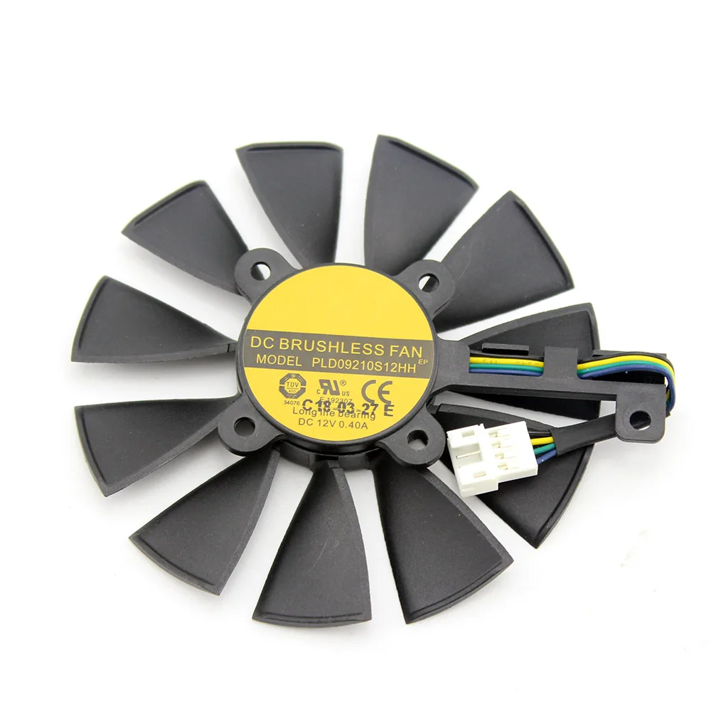Новый охлаждающий вентилятор 87 мм PLD09210S12M PLD09210S12HH заменяемый для ASUS Strix GTX 1060 OC 1070