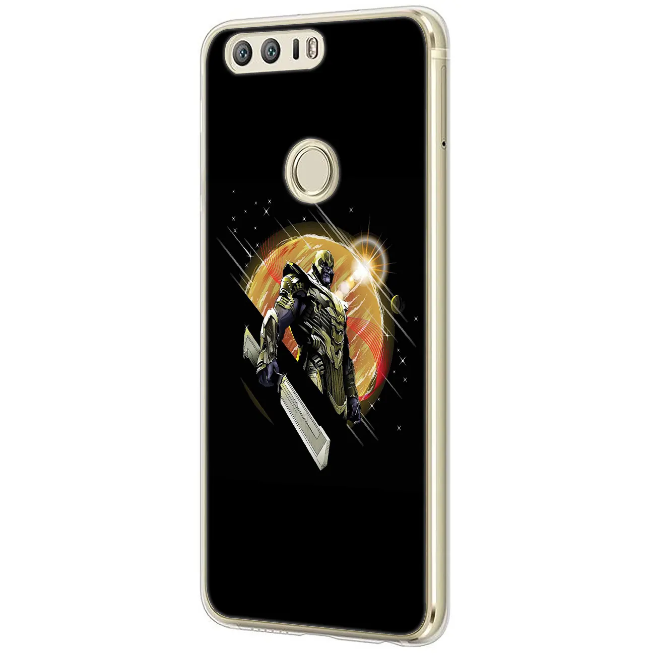 Чехол Lavaza Marvel Avengers Endgame Thanos для Huawei Y9 Y7 Prime 2019 2018 Honor 20 8A 8X 8 9 9X 10 Lite 7C 7X 6A 7A Pro |