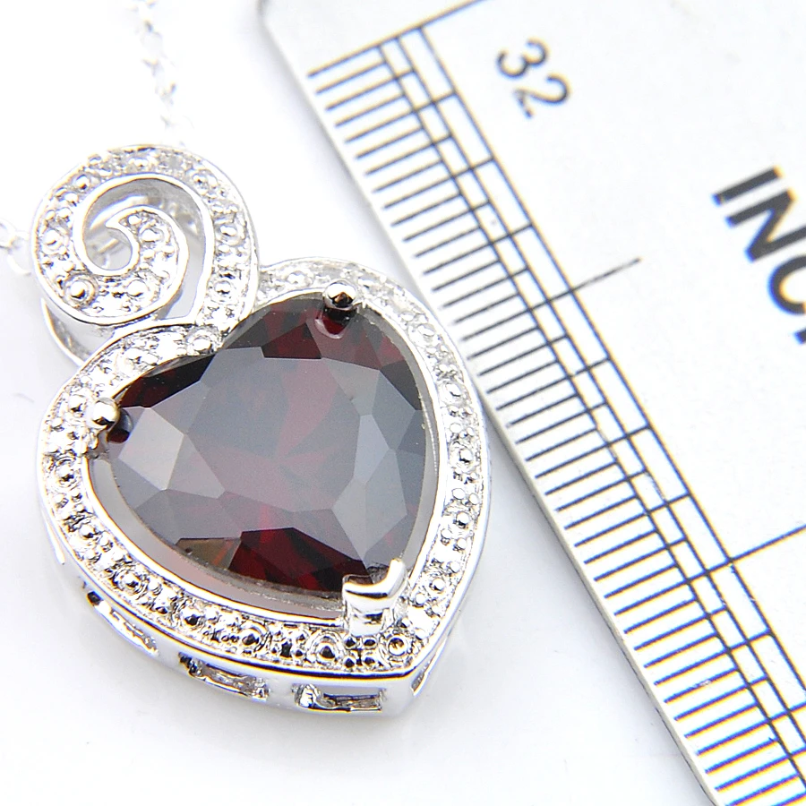 Luckyshine - 925 серебряные ожерелья подвески женские подарки многоцветные с