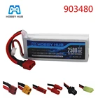 Аккумулятор Lipo 7,4 в 2500 мА  ч 40c для квадрокоптера Syma X8C, X8W, X8G, X8, RC, 12428, 12423, 7,4, автозапчасти, аккумулятор для игрушек 903480 в
