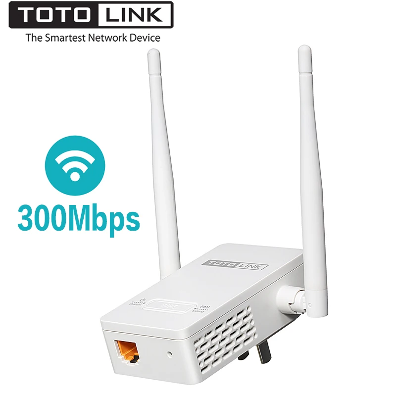 TOTOLINK EX200 300 Мбит/с Wi Fi ретранслятор Беспроводной Range Extender с 2 * 4dbi антенны + 1 WAN Порты