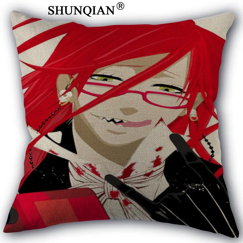 Grell Sutcliff хлопковая льняная Наволочка на заказ домашние текстильные украшения с одной стороны наволочки размером 45*45 см - Цвет: Pillow Cover