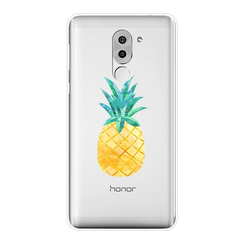 Задняя крышка для Huawei Honor 4X 5A 5X 6 6X милый мягкий силиконовый чехол телефона 6A 4C 5C 6C