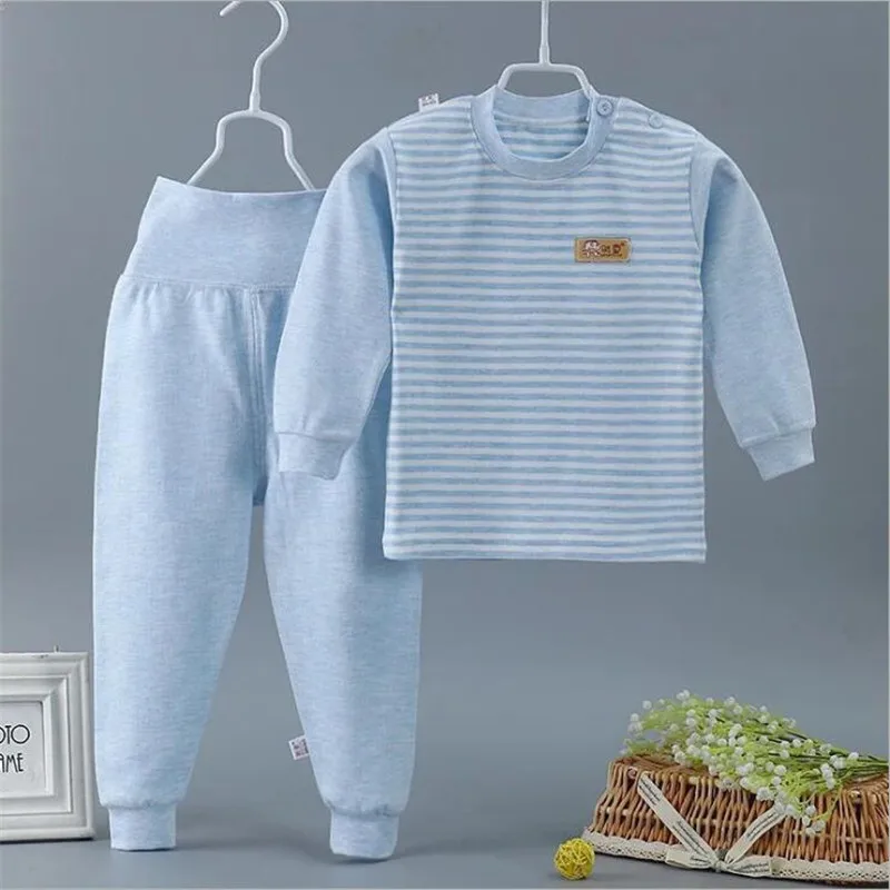 Пижамы для новорожденных девочек пижамы из 100% хлопка детей 3 24 месяцев|Комплекты