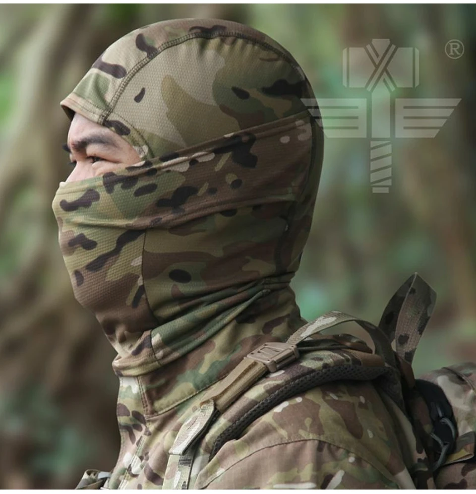 Мультикам CP, камуфляжная тактическая Балаклава, маска на все лицо, Wargame, Велоспорт, охота, армейский велосипед, военный шлем, лайнер, страйкбол, шапка, шапка